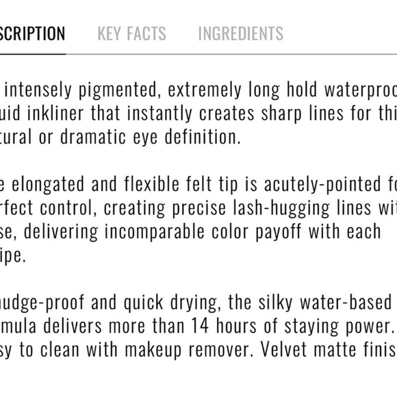 NWT IL MAKIAGE Black Inkliner - Picture 6 of 8